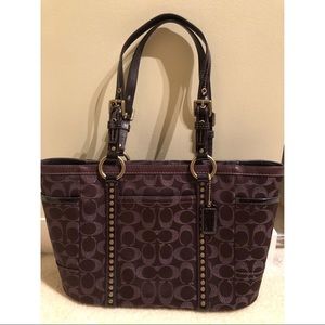 💎Coach Tote bag in Signature Canvas